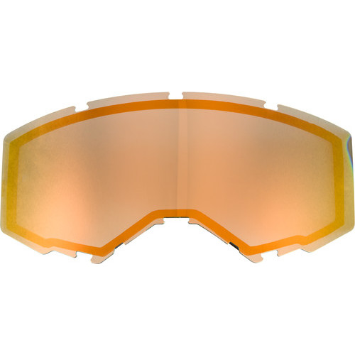 Mica para Goggles Fly Racing - Naranja Espejo/Humo