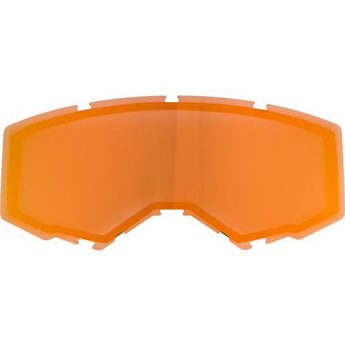 Mica para Goggles Fly Racing - Polarizado Naranja Espejo/Humo