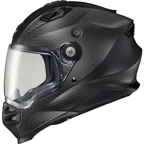 Casco Doble Propósito Scorpion XT9000 Fibra de Carbono - Negro Mate - 2X-Grande