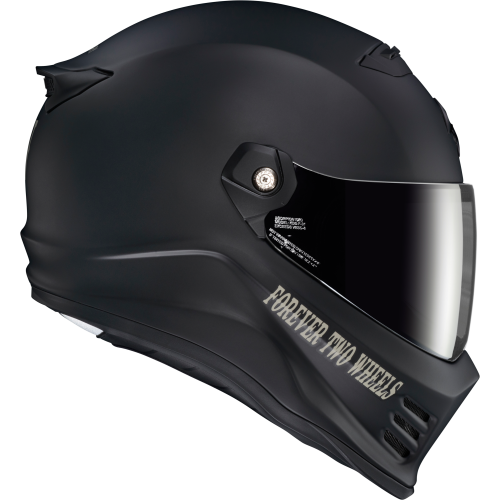 Casco Cerrado Scorpion Covert FX V-Twin Visionary - Negro Mate - 2X-Grande
