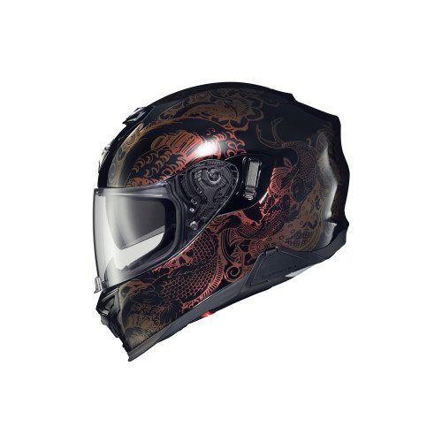 Casco Cerrado Scorpion EXO-T520 - Negro Chameleon - Mediano