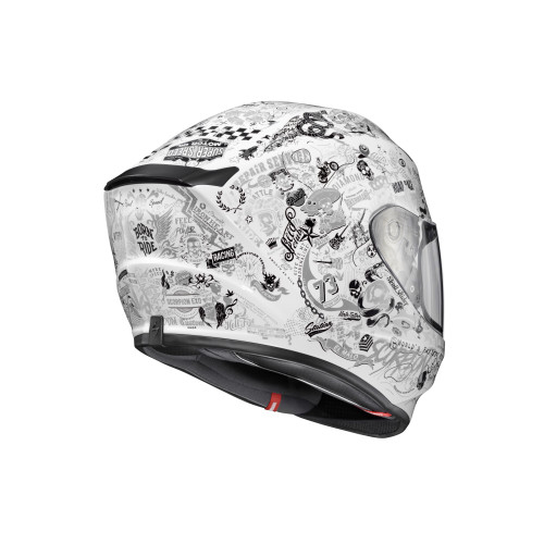 Casco Cerrado Scorpion EXO-R420 Shake II - Blanco - Chico
