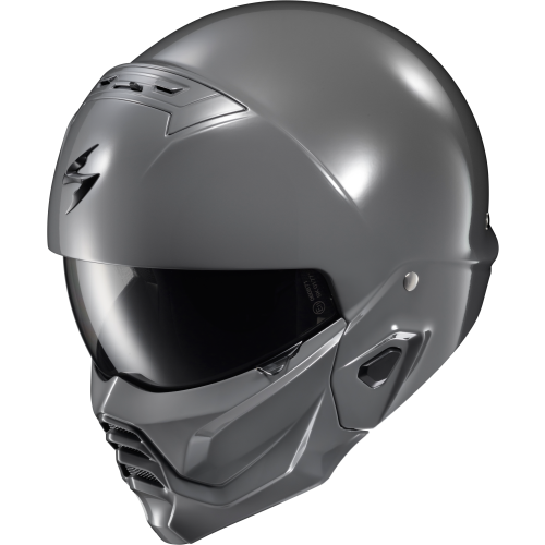 Casco 3/4 Scorpion Covert 2 Open-Face - Gris Obscuro - Grande