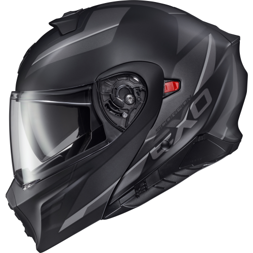 Casco Abatible Scorpion EXO-GT930 Transformer Modulus - Negro - Chico
