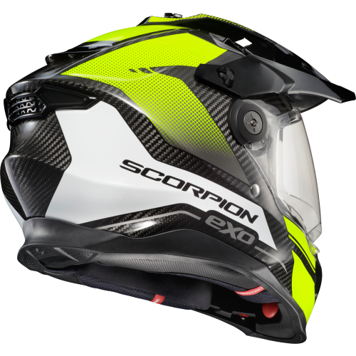 Casco Doble Propósito Scorpion XT9000 Trailhead Fibra de Carbono - Hi-Vis - X-Grande