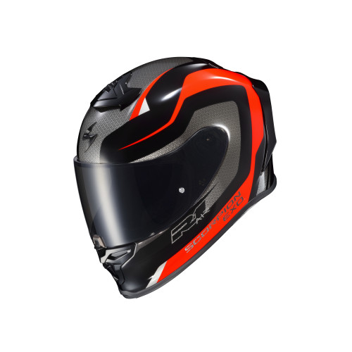 Casco Cerrado Scorpion EXO-R1 Air Hive - Rojo Negro - Chico