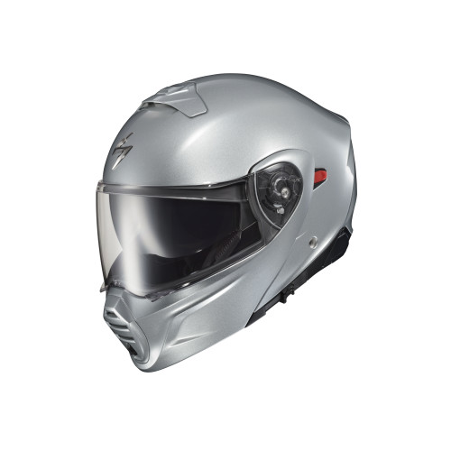 Casco Abatible Scorpion EXO-GT930 Transformer - Plata - 2X-Grande