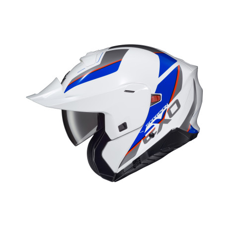 Casco Abatible Scorpion EXO-GT930 Transformer Modulus - Blanco - X-Grande
