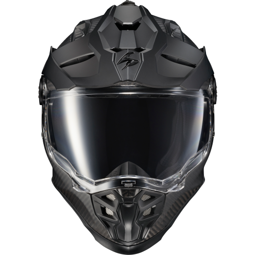 Casco Doble Propósito Scorpion XT9000 Fibra de Carbono - Negro Mate - Mediano