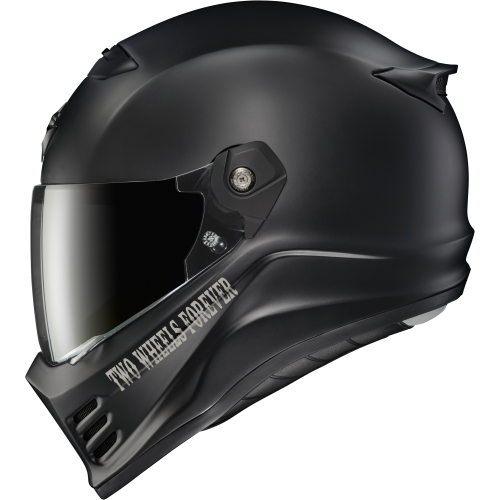 Casco Cerrado Scorpion Covert FX V-Twin Visionary - Negro Mate - Grande