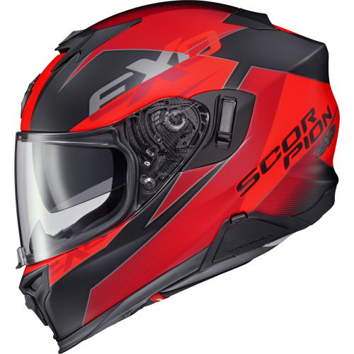 Casco Cerrado Scorpion EXO-T520 Factor - Rojo - 2X-Grande