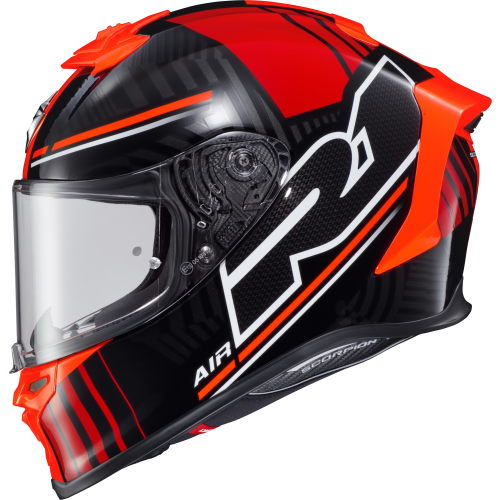 Casco Cerrado Scorpion EXO-R1 Air Juice - Rojo - Chico