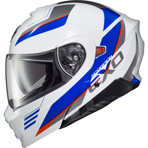 Casco Abatible Scorpion EXO-GT930 Transformer Modulus - Blanco - Grande