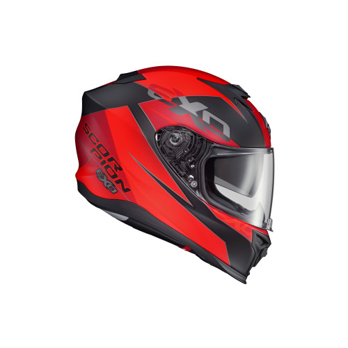 Casco Cerrado Scorpion EXO-T520 Factor - Rojo - 2X-Grande