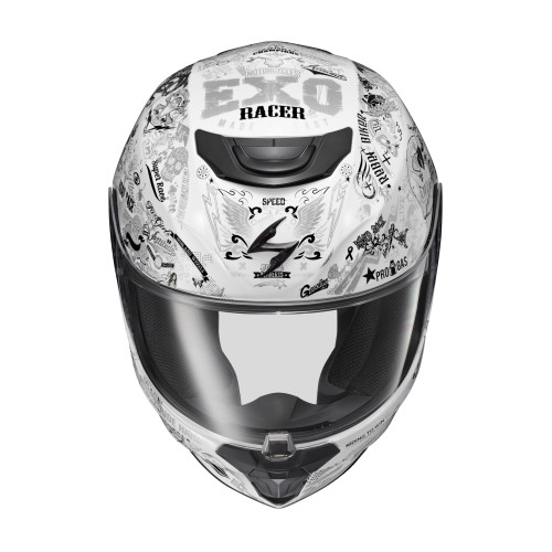 Casco Cerrado Scorpion EXO-R420 Shake II - Blanco - X-Grande
