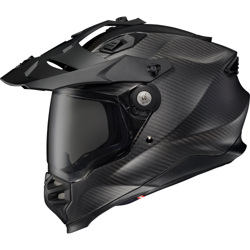 Casco Doble Propósito Scorpion XT9000 Fibra de Carbono - Negro Mate - X-Grande