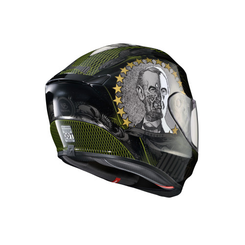 Casco Cerrado Scorpion EXO-R420 Illuminati 2 - Negro - Mediano