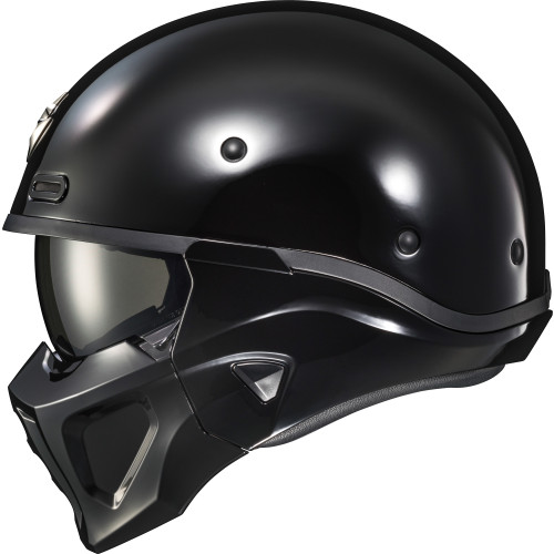 Casco 3/4 Scorpion Covert X - Negro - 2X-Grande