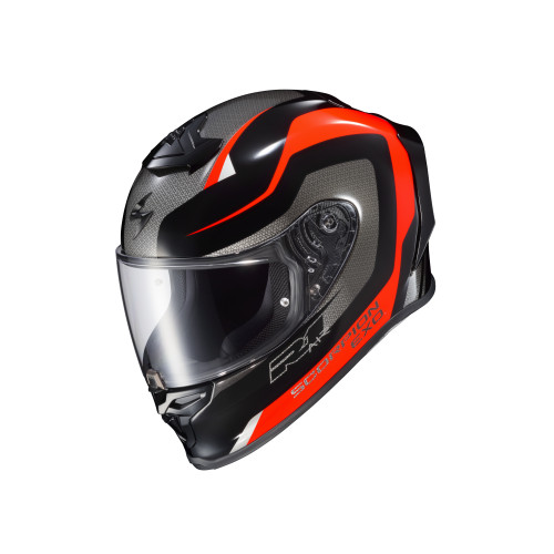Casco Cerrado Scorpion EXO-R1 Air Hive - Rojo Negro - Grande