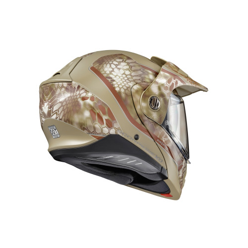 Casco Doble Propósito Scorpion EXO-AT960 Kryptek - Beige - 2X-Grande