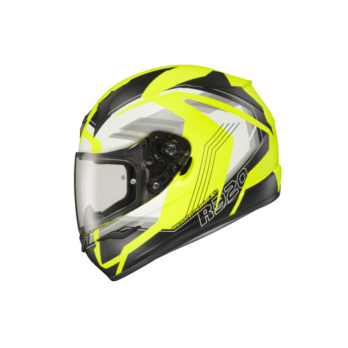 Casco Cerrado Scorpion EXO-R320 Hudson - Hi-Vis - X-Grande