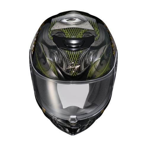 Casco Cerrado Scorpion EXO-R420 Illuminati 2 - Negro - Grande