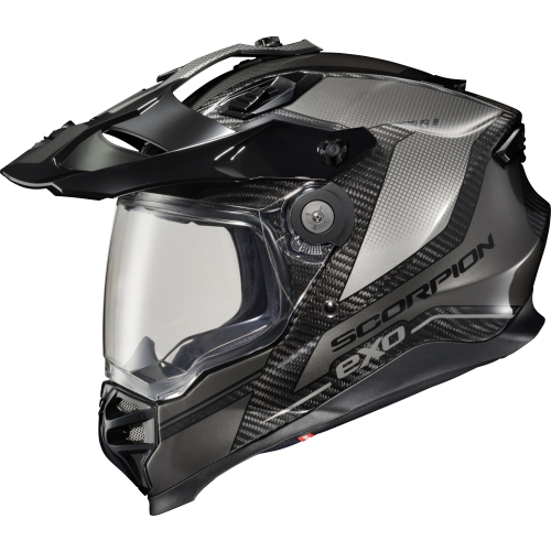 Casco Doble Propósito Scorpion XT9000 Trailhead Fibra de Carbono - Carbón - Grande