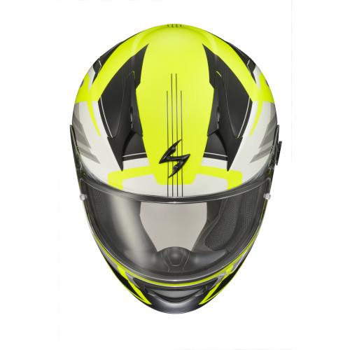 Casco Cerrado Scorpion EXO-R320 Hudson - Hi-Vis - Chico