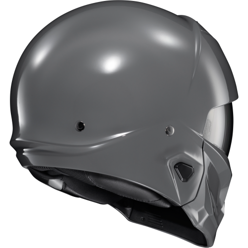 Casco 3/4 Scorpion Covert 2 Open-Face - Gris Obscuro - X-Chico