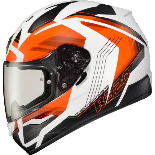 Casco Cerrado Scorpion EXO-R320 Hudson - Naranja - 2X-Grande