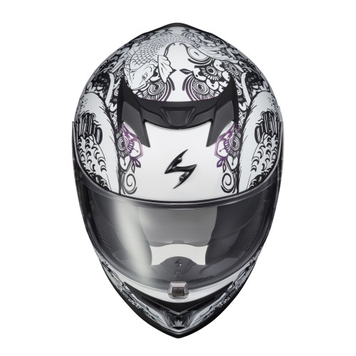 Casco Cerrado Scorpion EXO-T520 - Blanco Tornasol - Grande