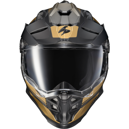 Casco Doble Propósito Scorpion XT9000 Trailhead Fibra de Carbono - Oro Mate - Chico