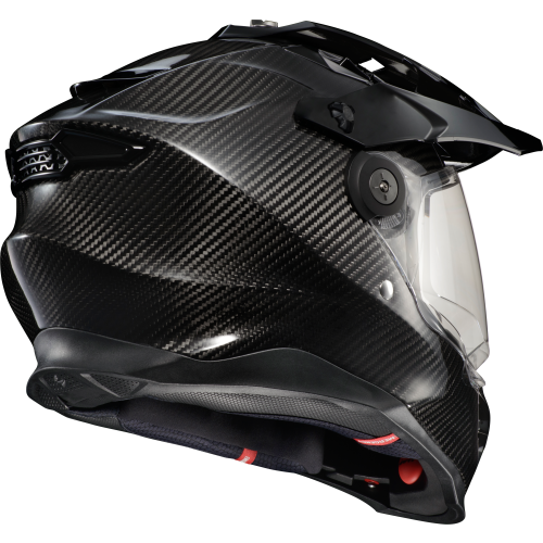 Casco Doble Propósito Scorpion XT9000 Fibra de Carbono - Negro - Grande