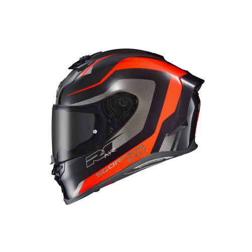 Casco Cerrado Scorpion EXO-R1 Air Hive - Rojo Negro - X-Grande