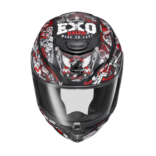 Casco Cerrado Scorpion EXO-R420 Shake II - Rojo - 2X-Grande