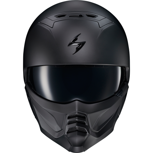 Casco 3/4 Scorpion Covert 2 Open-Face - Negro Mate - 2X-Grande