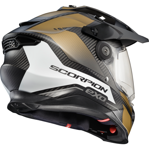 Casco Doble Propósito Scorpion XT9000 Trailhead Fibra de Carbono - Oro Mate - X-Grande