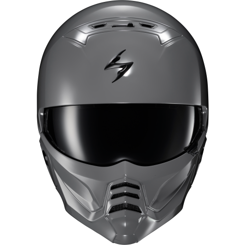 Casco 3/4 Scorpion Covert 2 Open-Face - Gris Obscuro - X-Grande