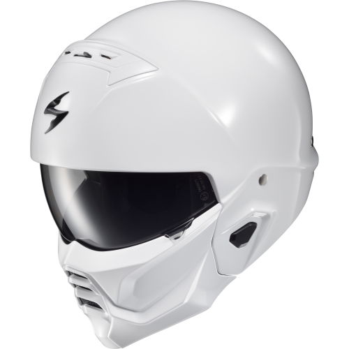 Casco 3/4 Scorpion Covert 2 Open-Face - Blanco - X-Chico