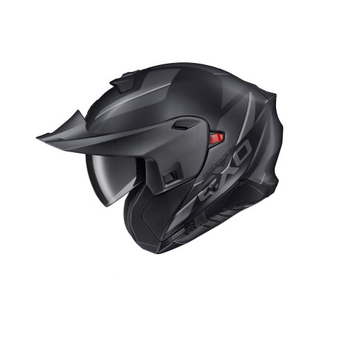 Casco Abatible Scorpion EXO-GT930 Transformer Modulus - Negro - 2X-Grande