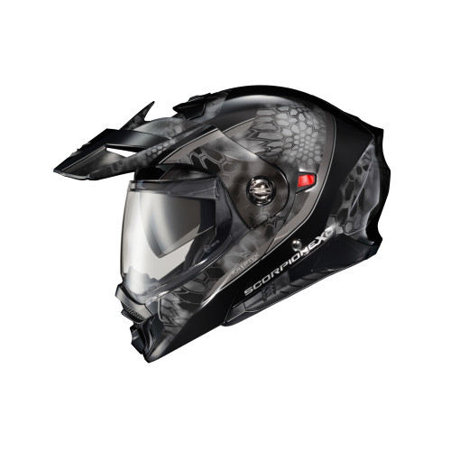 Casco Doble Propósito Scorpion EXO-AT960 Kryptek - Negro - Mediano