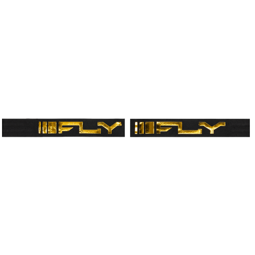 ZONE SNOW GOGGLE BLACK/GOLD W/ GOLD MIRROR/YELLOW LENS