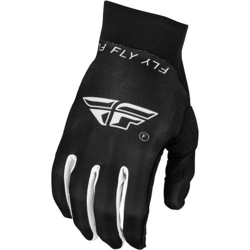 Guantes Fly Racing Pro Lite Negro/Blanco X-Grande