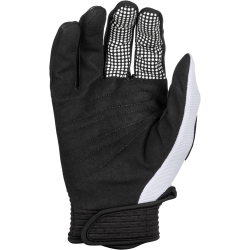 Guantes Fly Racing para Jovencito F-16 Negro/Blanco Grande