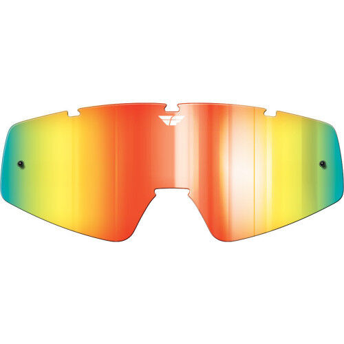 Mica Para Goggles de Joven Fly Racing  Zone y Focus - C: Rojo Espejo
