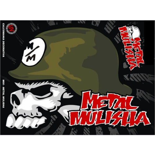 Calcomanía Grande Decorativa Metal Mulisha