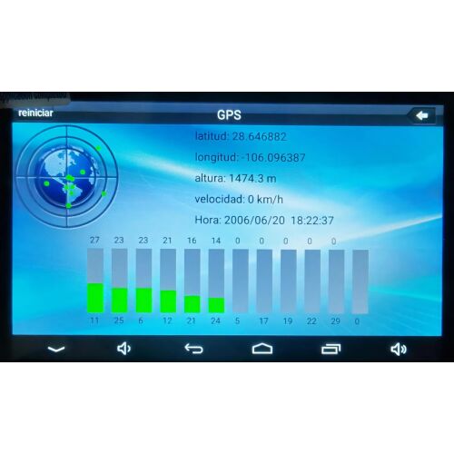 Navegador GPS FodSports Touchscreen 5", Android, para moto y auto
