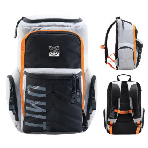 Mochila Unit Riders Assault Light Grey/Negro