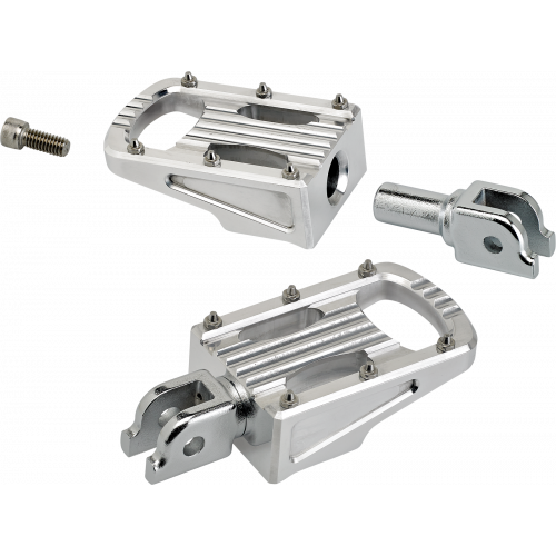 Posapies Biltwell Punisher M8 Conductor - Plata