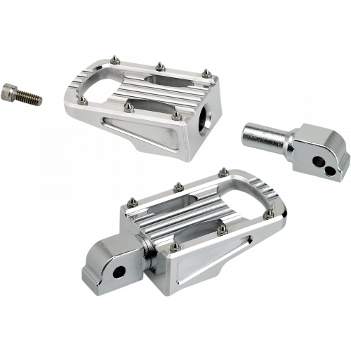 Posapies Biltwell Punisher M8 Pasajero - Plata